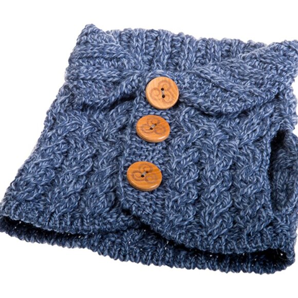 NWT ARAN WOOLLEN MILLS MERINO BUTTON FRONT TEAPOT HOLDER/COZY - Picture 4 of 7